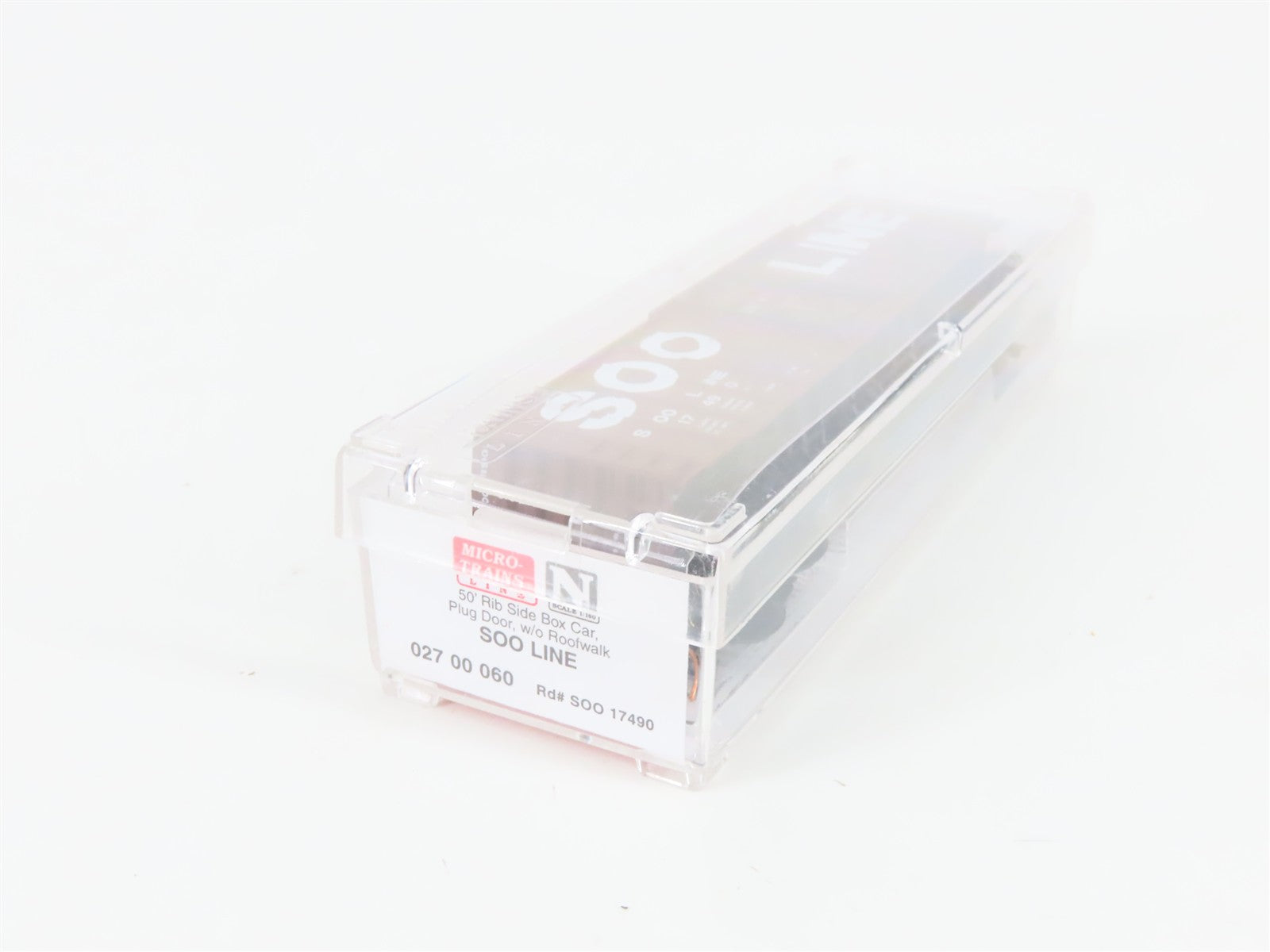 N Scale Micro-Trains MTL 02700060 SOO Line 50' Plug Door Box Car #17490