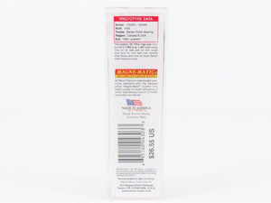 N Scale Micro-Trains MTL 02600050 BCOL BC Rail 50' Rib Side Box Car #100348