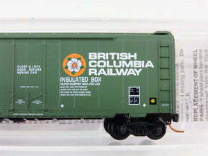 N Scale Micro-Trains MTL 02100230 BCOL British Columbia 40' Box Car #8006
