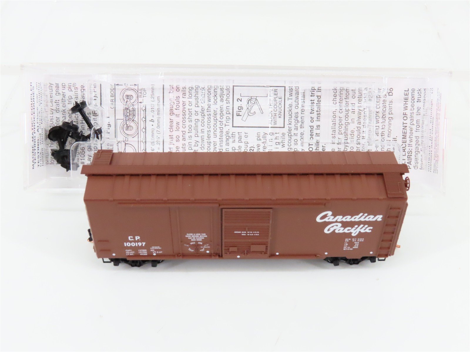 N Scale Micro-Trains MTL 22110 CP Canadian Pacific 40' Box Car #100197
