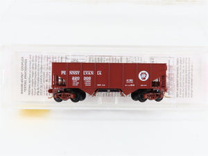 N Scale Micro-Trains MTL 56060 PRR Pennsylvania 33' 2-Bay Open Hopper #220306