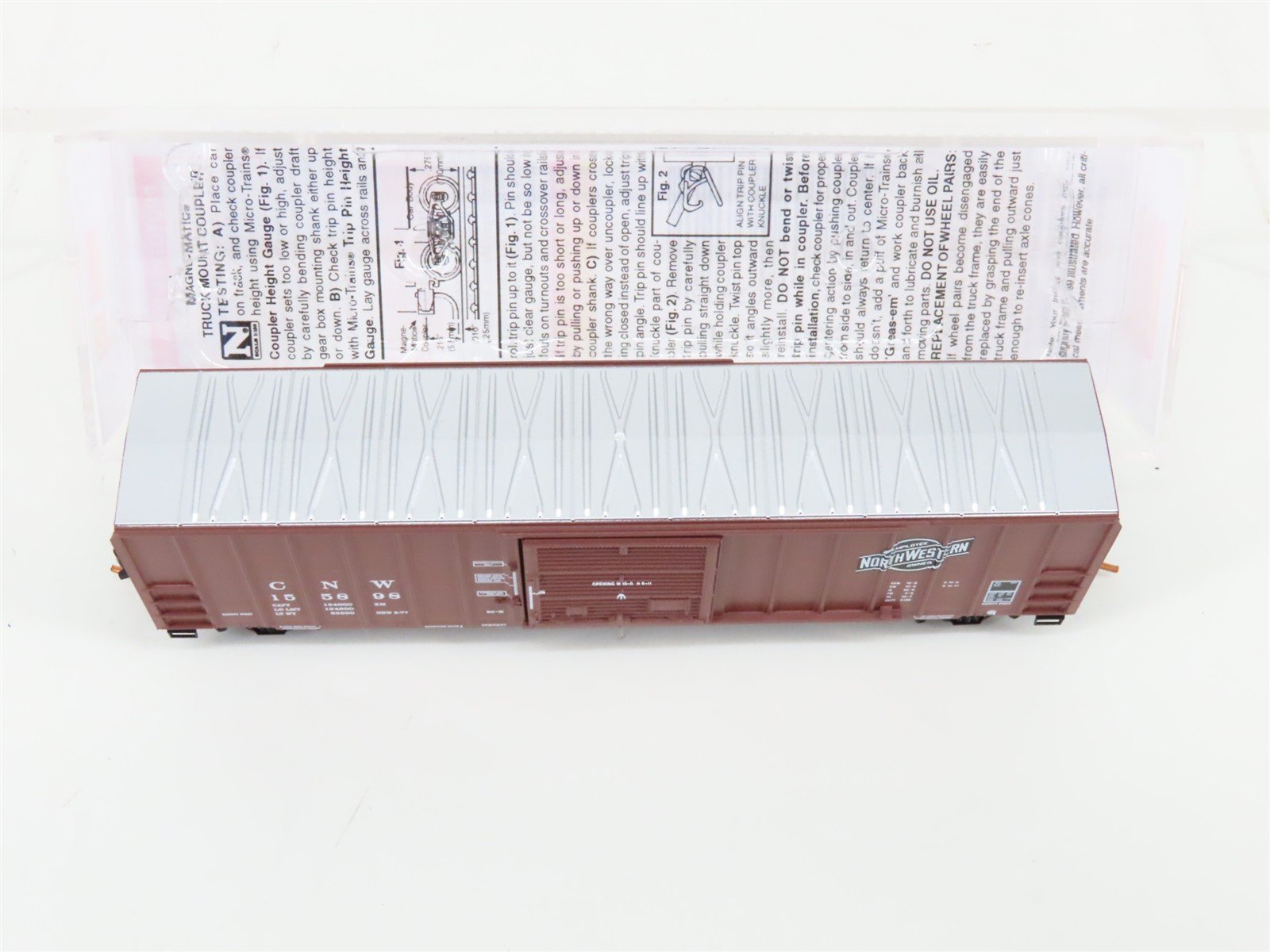 N Scale Micro-Trains MTL 02500710 CNW Chicago & North Western 50' Boxcar #155898