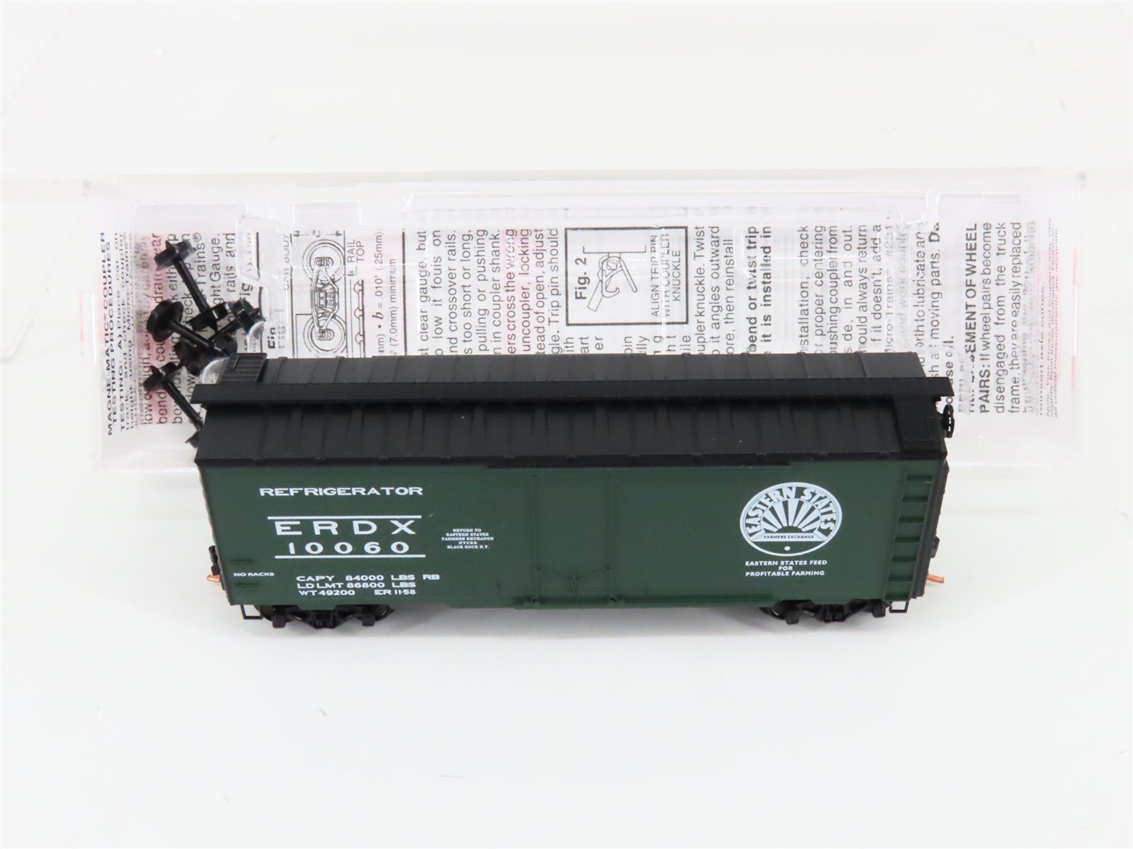 N Micro-Trains MTL 21420 ERDX Eastern States Farmers Exchange 40' Box Car #10060