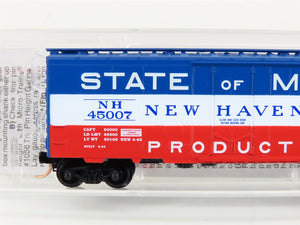 N Scale Micro-Trains MTL 21160 NH State Of Maine 40' Plug Door Box Car #45007
