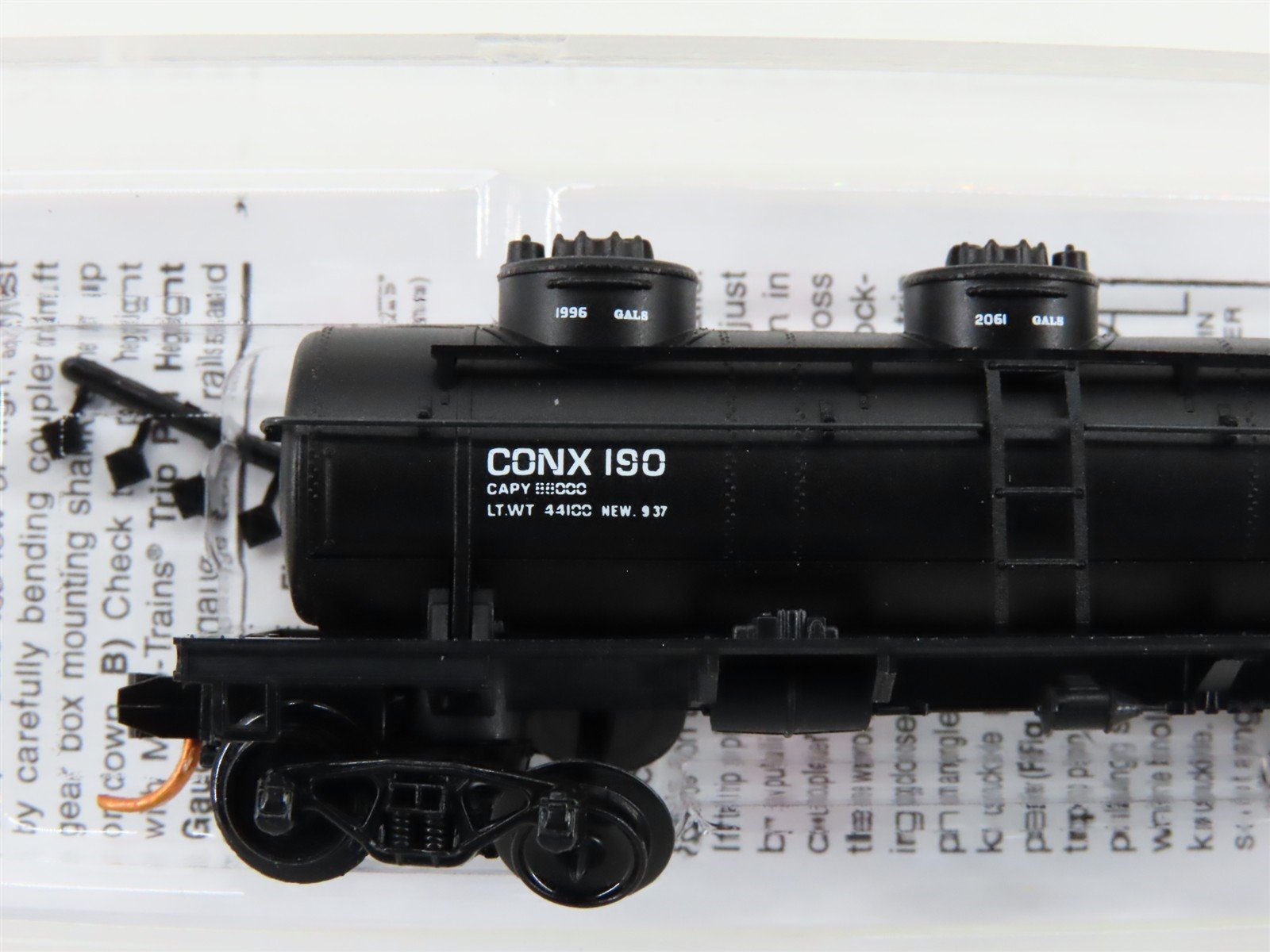N Scale Micro-Trains MTL 06600060 CONX Conoco ACF 3-Dome Tank Car #190