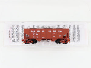 N Micro-Trains MTL 05600431 CN Canadian National 2-Bay Hopper #116506 w/ Load