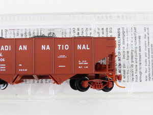 N Micro-Trains MTL 05600431 CN Canadian National 2-Bay Hopper #116506 w/ Load