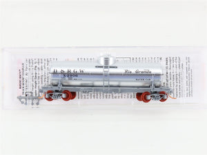 N Scale Micro-Trains MTL 06500890 D&RGW Rio Grande Single Dome Tank Car #X2906