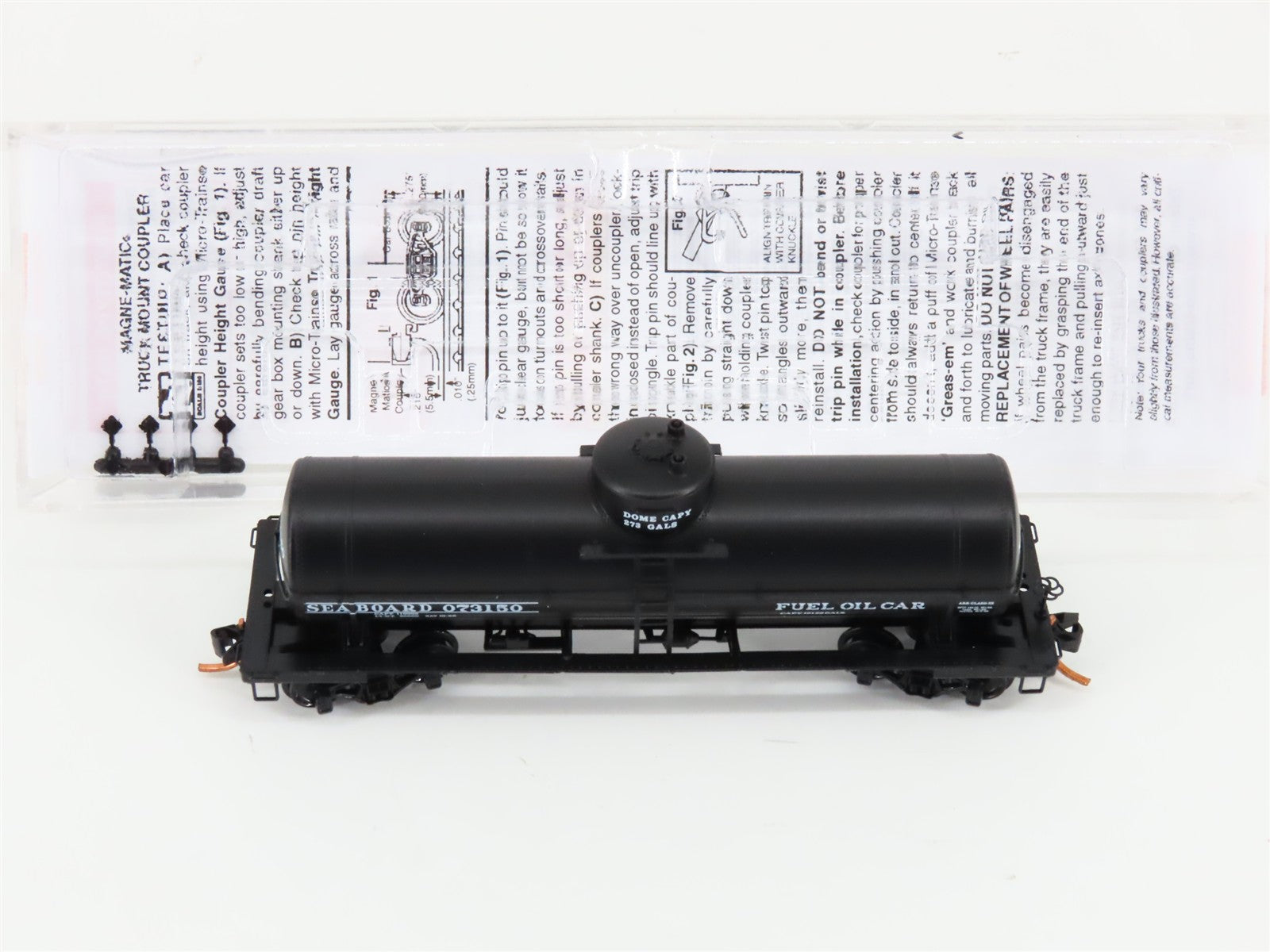 N Micro-Trains MTL 06500360 SAL Seaboard Air Line Single Dome Tank Car #073150