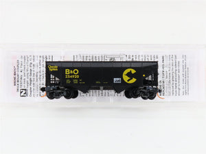 N Scale Micro-Trains MTL 05500511 B&O Chessie System 2-Bay Hopper #234920 w/Load