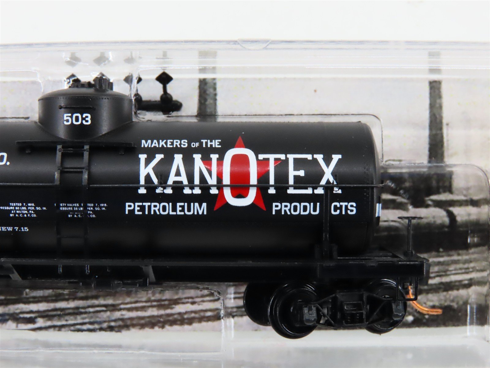 N Scale Micro-Trains MTL 06500730 KOTX Kanotex 39' Single Dome Tank Car #503