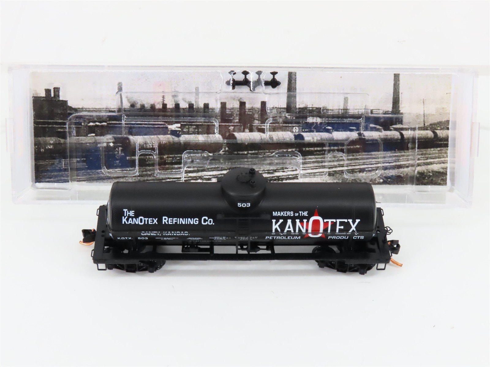 N Scale Micro-Trains MTL 06500730 KOTX Kanotex 39' Single Dome Tank Car #503