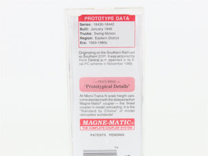 N Scale Micro-Trains MTL 13000050 PC Penn Central Bay Window Caboose #18434