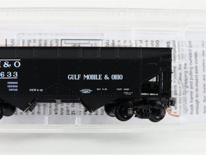 N Micro-Trains MTL 05500540 GM&O Gulf Mobile & Ohio 2-Bay Open Hopper #32633