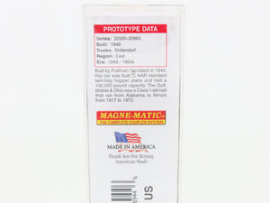 N Micro-Trains MTL 05500540 GM&O Gulf Mobile & Ohio 2-Bay Open Hopper #32633
