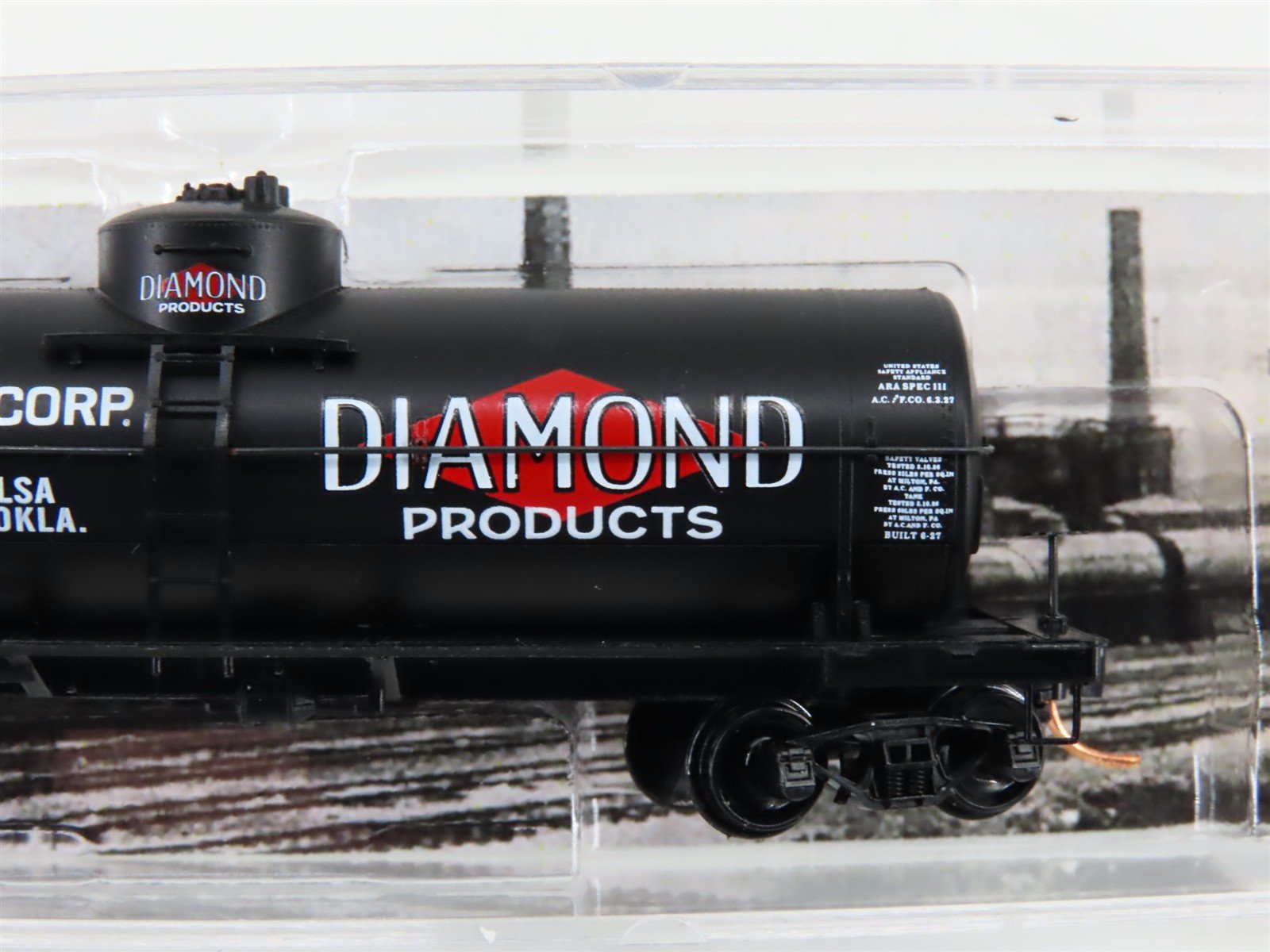 N Micro-Trains MTL 06500800 COSX Diamond Products 39' Single Dome Tank Car #2955
