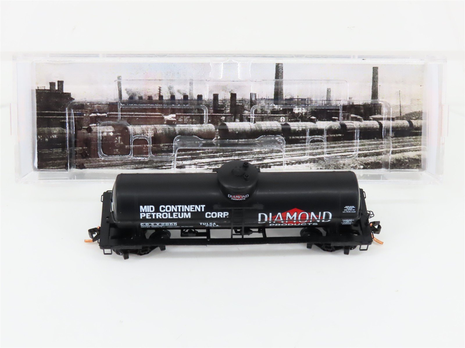 N Micro-Trains MTL 06500800 COSX Diamond Products 39' Single Dome Tank Car #2955