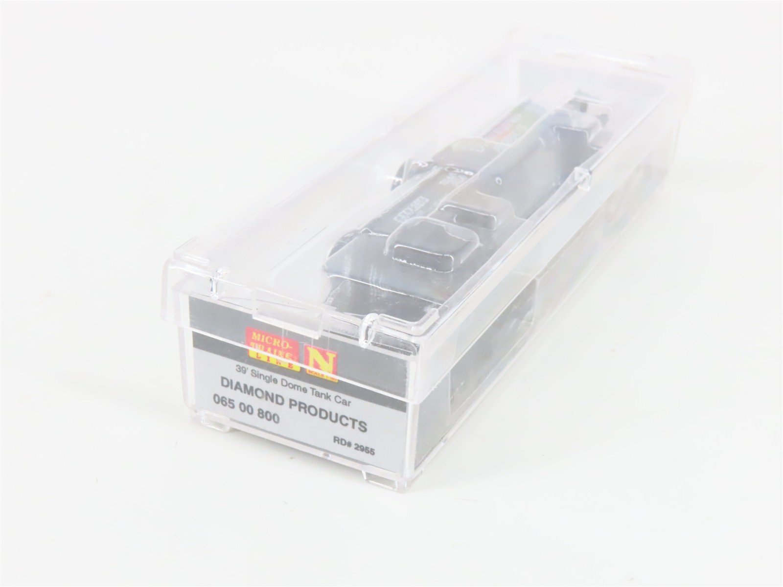N Micro-Trains MTL 06500800 COSX Diamond Products 39' Single Dome Tank Car #2955