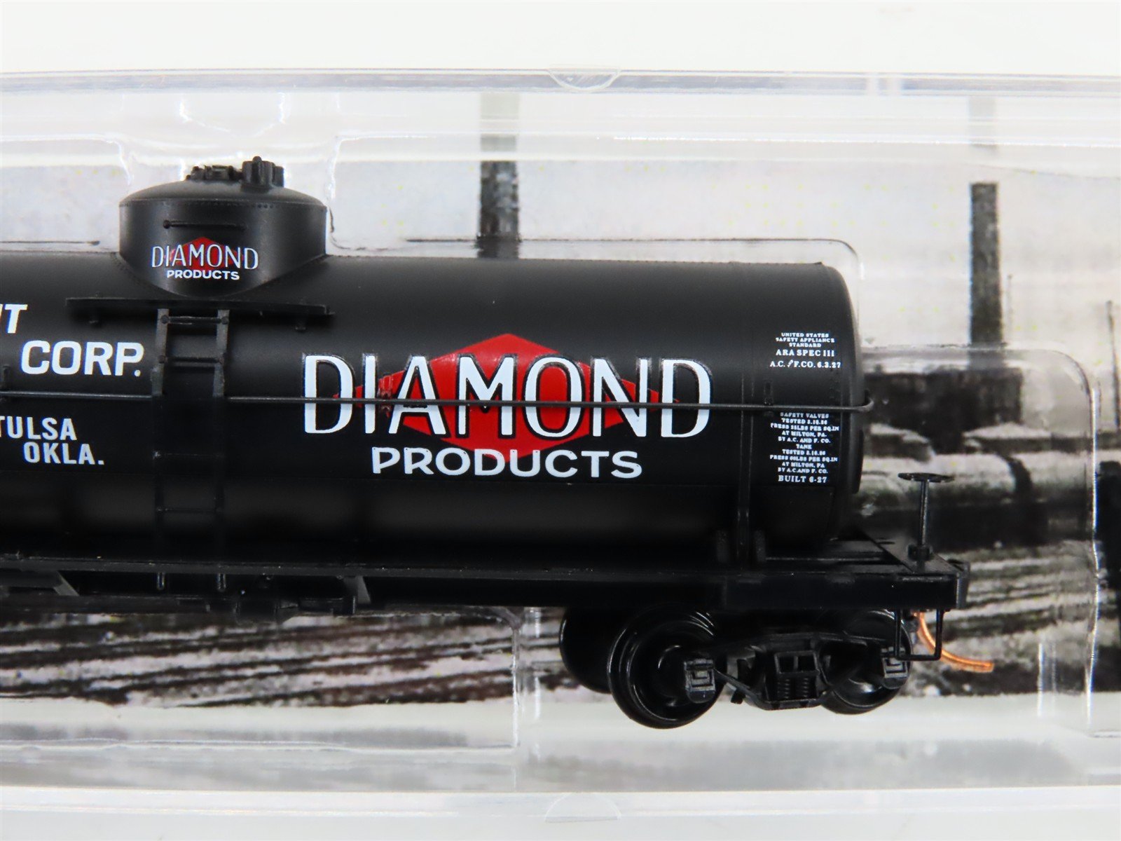 N Micro-Trains MTL 06500800 COSX Diamond Products 39' Single Dome Tank Car #2955