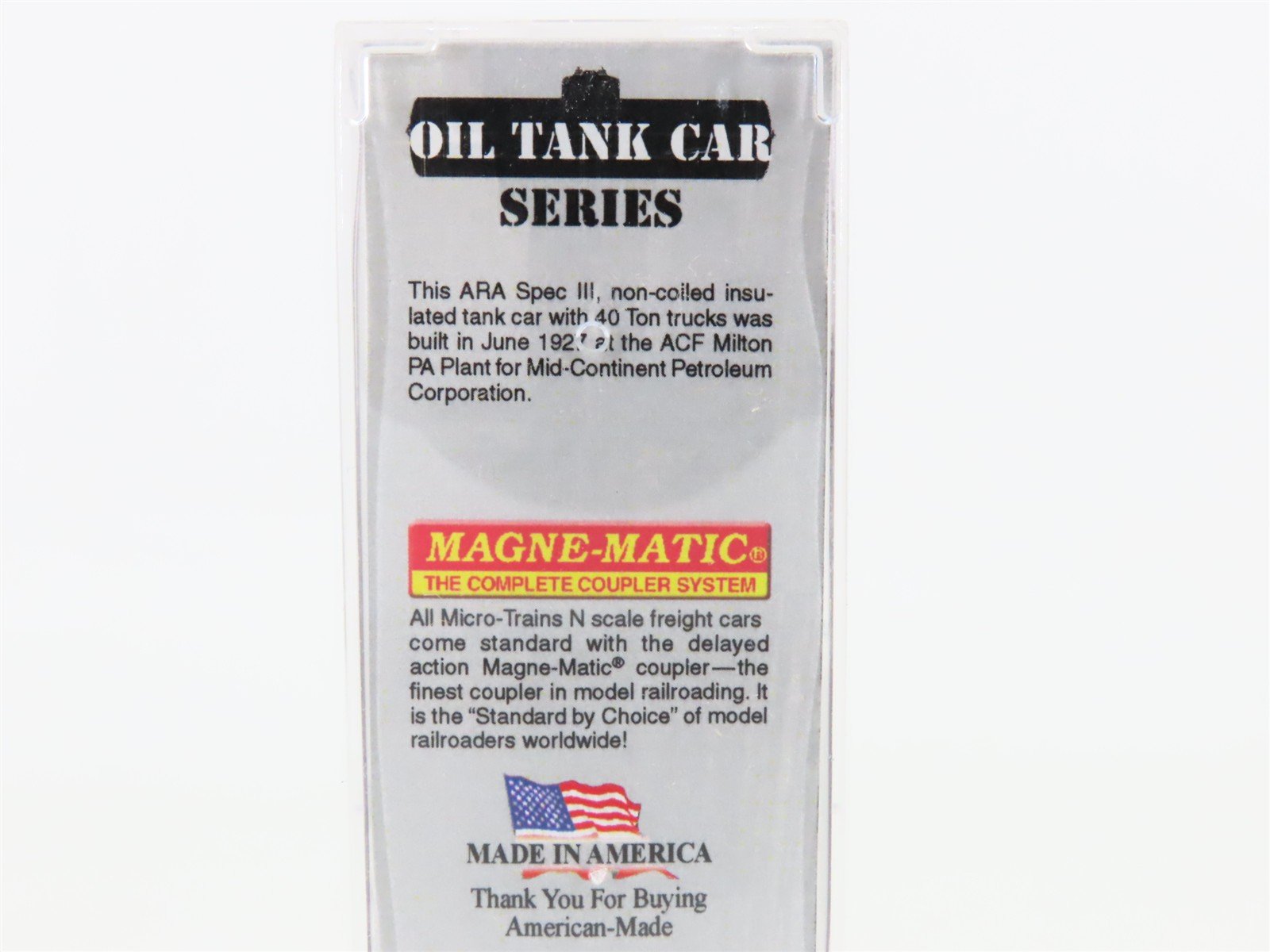 N Micro-Trains MTL 06500800 COSX Diamond Products 39' Single Dome Tank Car #2955