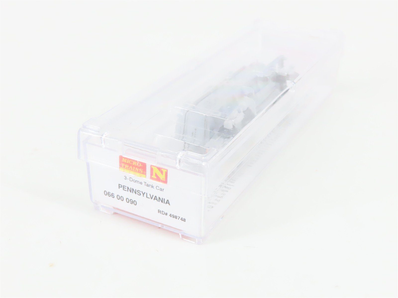 N Scale Micro-Trains MTL 06600090 PRR Pennsylvania 3-Dome Tank Car #498748