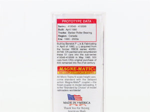 N Scale Micro-Trains MTL 02500650 CNA Canadian National 50' Box Car #419585