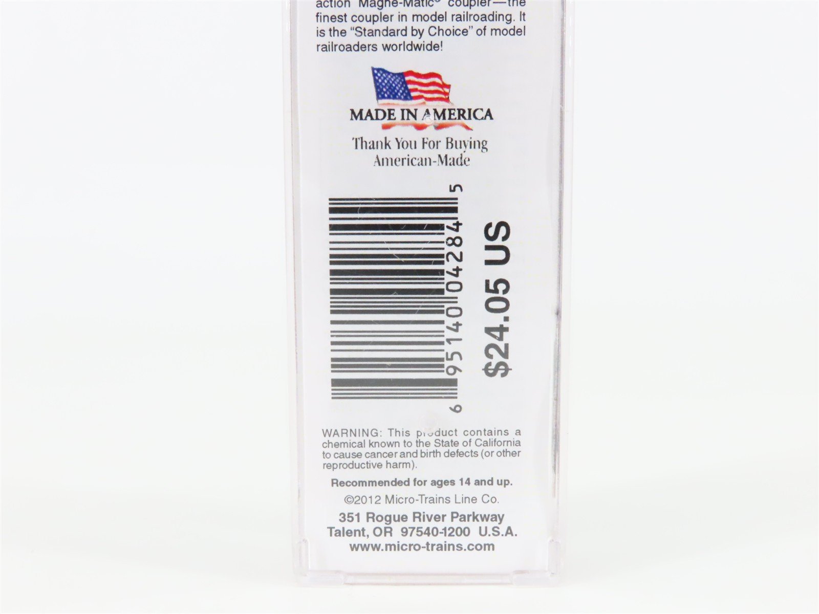 N Scale Micro-Trains MTL 02500650 CNA Canadian National 50' Box Car #419585