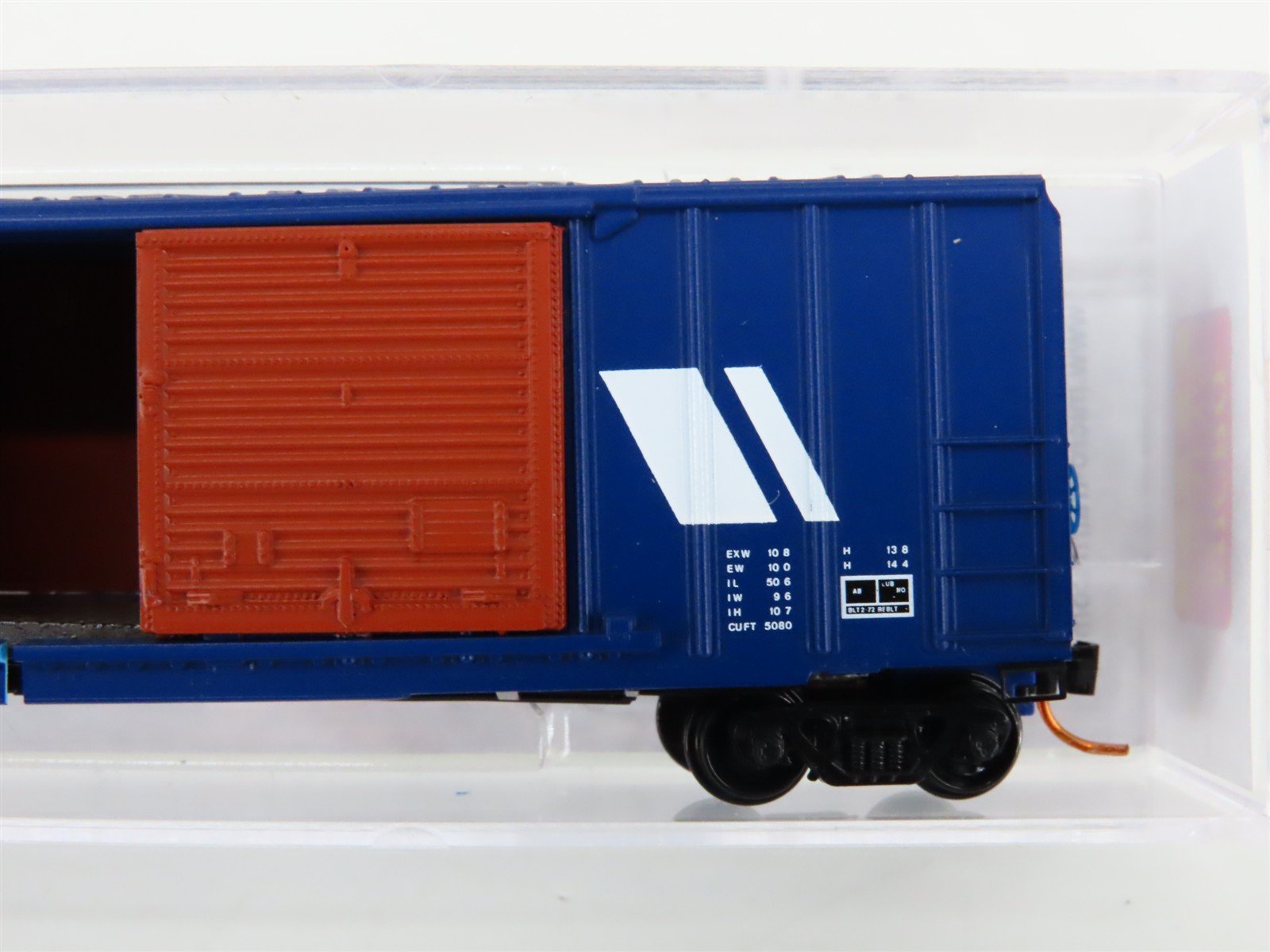 N Micro-Trains MTL 02500620 MRL Montana Rail Link 50' Box Car #20029 w/ Load