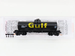 N Scale Micro-Trains MTL 06500910 WRNX Gulf Oil 39' Single Dome Tank Car #14415
