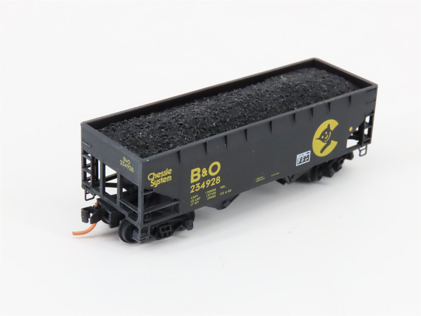 N Scale Micro-Trains MTL 05544510 B&O Chessie System 2-Bay Open Hopper #234928