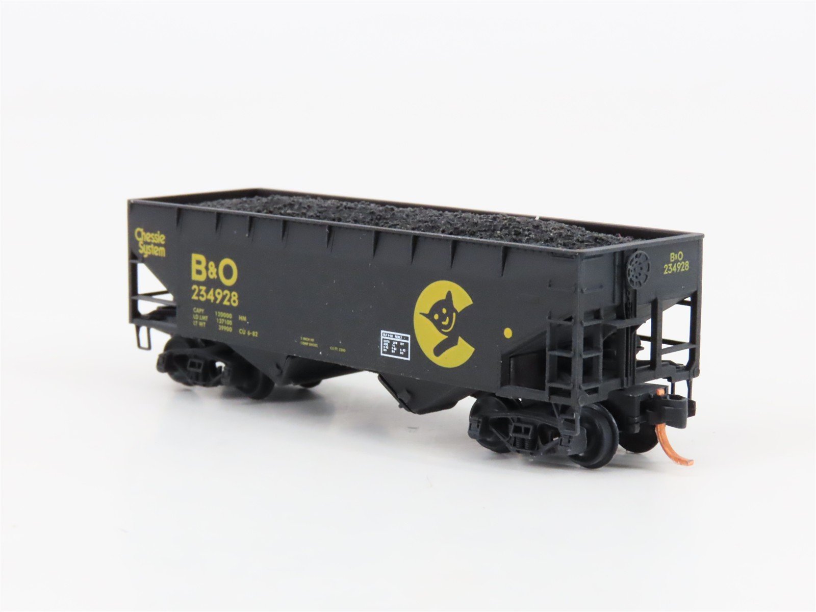 N Scale Micro-Trains MTL 05544510 B&O Chessie System 2-Bay Open Hopper #234928