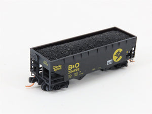 N Scale Micro-Trains MTL 05544510 B&O Chessie System 2-Bay Open Hopper #234928