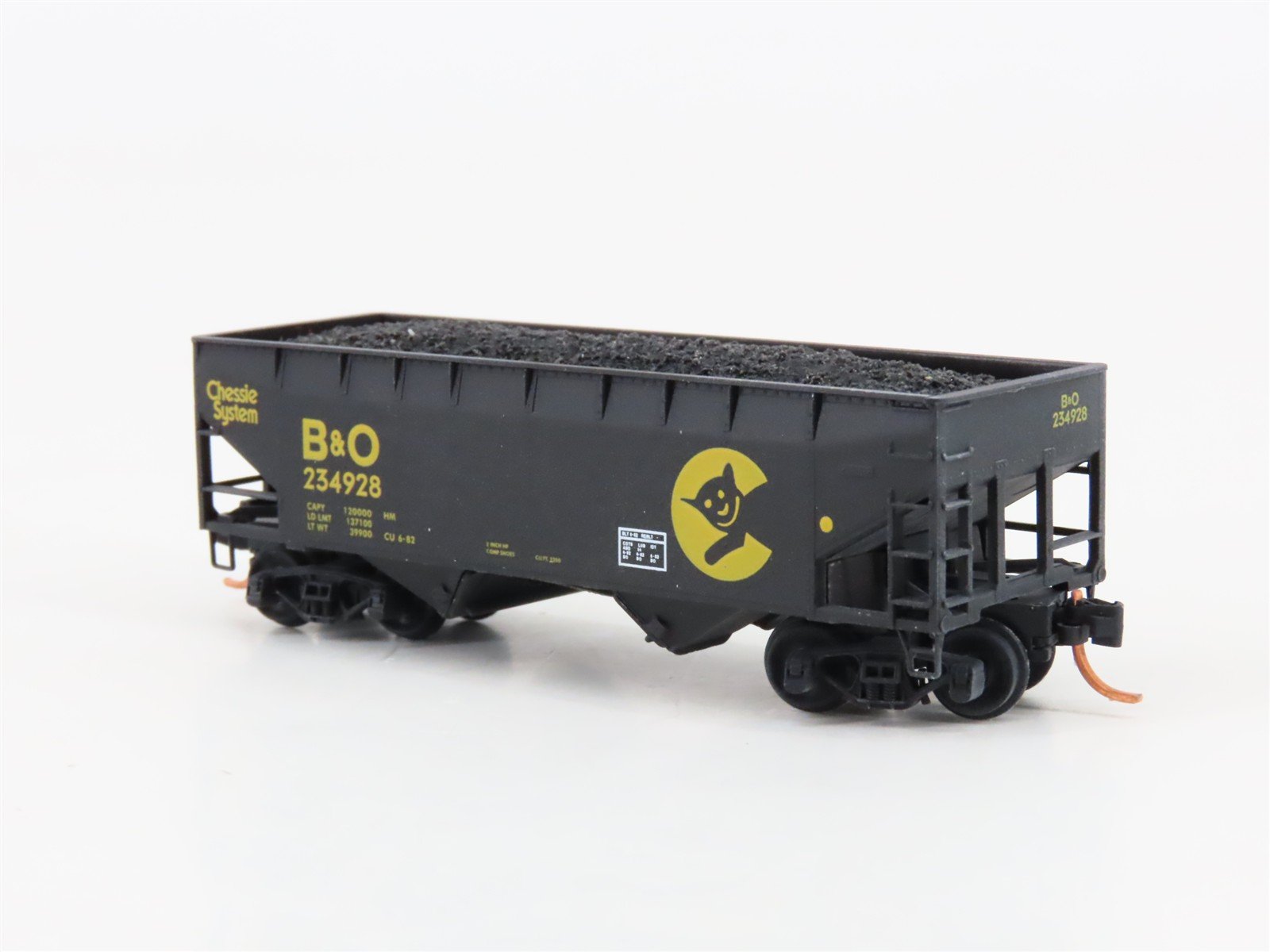 N Scale Micro-Trains MTL 05544510 B&O Chessie System 2-Bay Open Hopper #234928