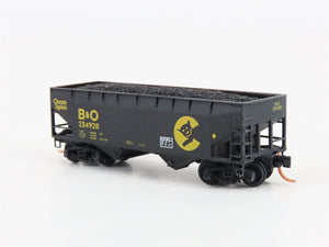 N Scale Micro-Trains MTL 05544510 B&O Chessie System 2-Bay Open Hopper #234928