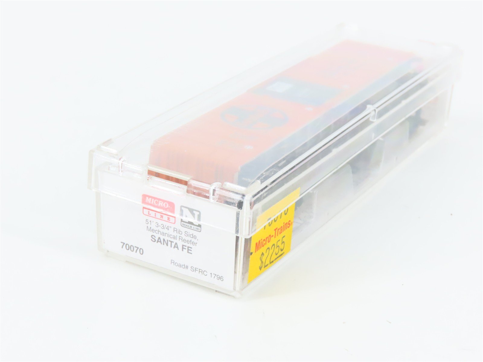 N Scale Micro-Trains MTL 70070 SFRC Santa Fe MTC Mechanical Reefer #1796