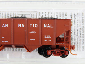 N Micro-Trains MTL 05600432 CN Canadian National 2-Bay Hopper #116543 w/ Load