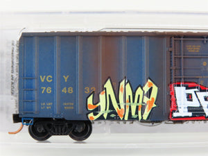 N Micro-Trains MTL 02753320 VCY Golden West Service 50' Boxcar 764832 w/Graffiti