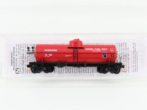 N Micro-Trains MTL 06500560 CN Canadian National 39' Single Dome Tank Car 990986