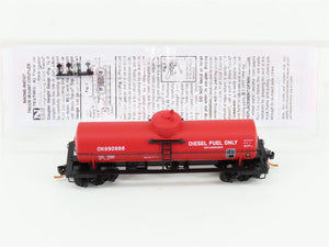N Micro-Trains MTL 06500560 CN Canadian National 39' Single Dome Tank Car 990986