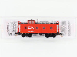 N Scale Micro-Trains MTL 10000360 CN Canadian National 36' Steel Caboose #78647