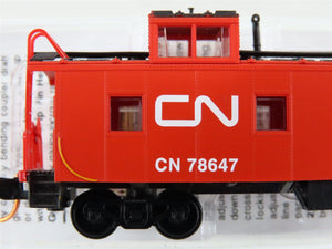 N Scale Micro-Trains MTL 10000360 CN Canadian National 36' Steel Caboose #78647