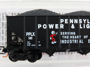 N Micro-Trains MTL 10800230 PPLX Pennsylvania Power & Light 3-Bay Hopper #141