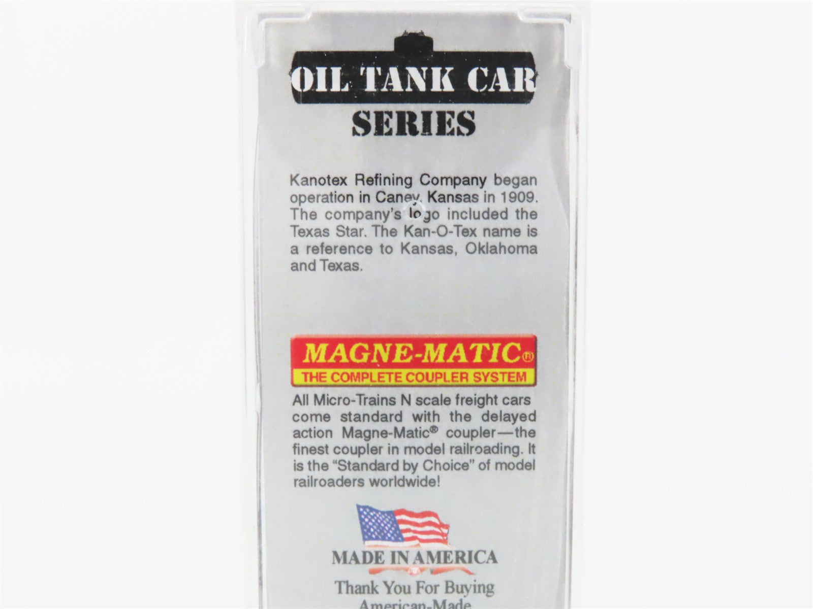 N Scale Micro-Trains MTL 06500730 KOTX Kanotex 39' Single Dome Tank Car #503