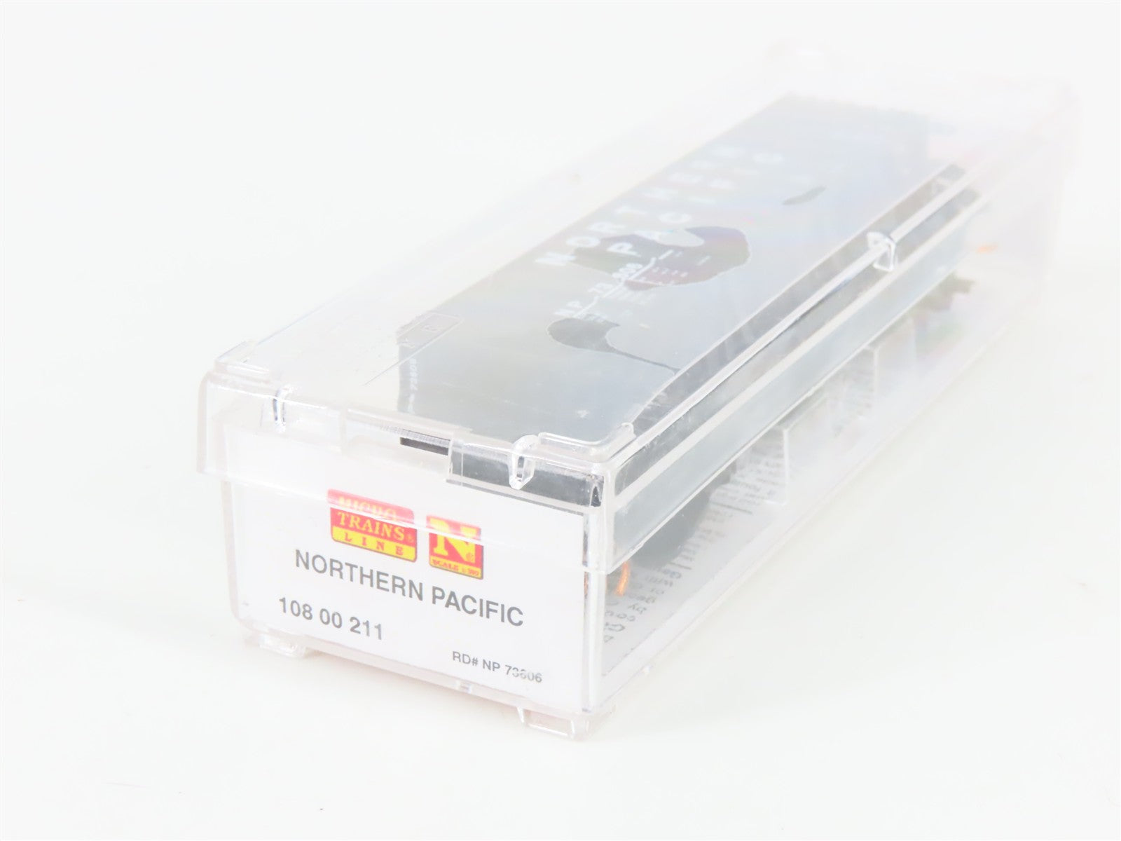 N Scale Micro-Trains MTL 10800211 NP Northern Pacific 3-Bay Hopper #73606 w/Load