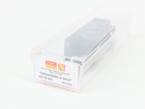 N Micro-Trains MTL 05700070 C&O Chesapeake & Ohio 2-Bay Hopper #53048 w/ Load