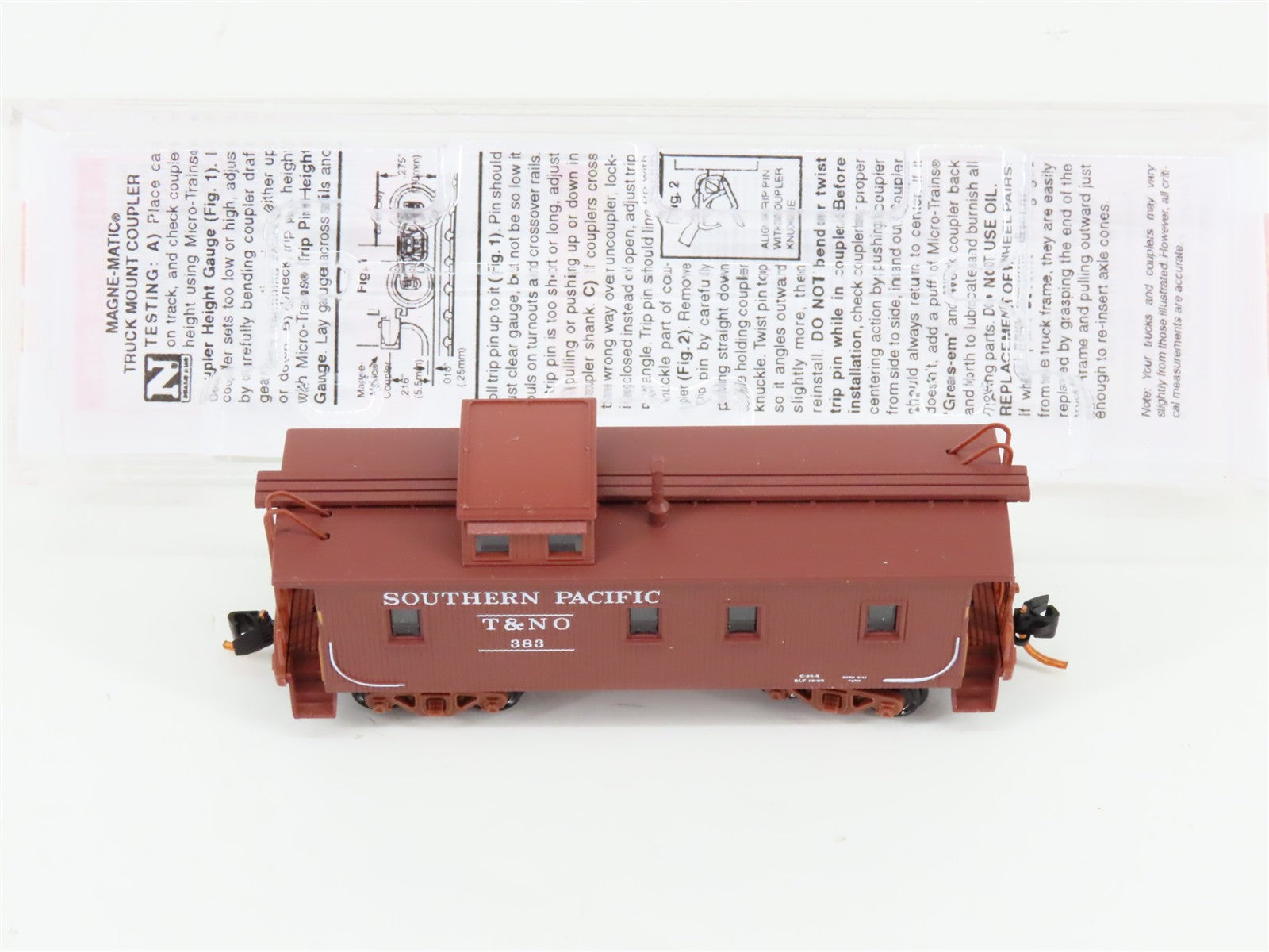 N Scale Micro-Trains MTL 05000220 T&NO Southern Pacific 34' Caboose #383