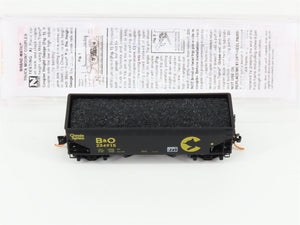 N Scale Micro-Trains MTL 05500512 B&O Chessie System 2-Bay Hopper 234915 w/ Load