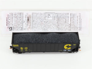 N Scale Micro-Trains MTL 10800240 B&O Chessie System 3-Bay Hopper 187114 w/ Load