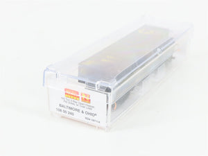 N Scale Micro-Trains MTL 10800240 B&O Chessie System 3-Bay Hopper 187114 w/ Load