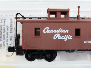 N Scale Micro-Trains MTL 51010 CP Canadian Pacific 34' Wood Caboose #435053